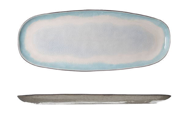 Malibu Teller oval 36,5x15cm